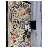 Eclectic Assortment of Decorative Accessories and Jewelry