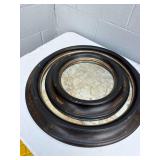 Roma Moulding Florentine Smoke Italian Wall Mirrors Set