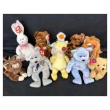 Assorted Ty Beanie Babies Plush Toy Collection