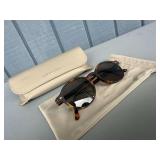 Giorgio Armani Tortoiseshell Round Sunglasses With Case