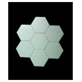 Hexagon Light Grey Matte Ceramic Tile- apx 700sqft