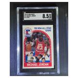 89-90 NBA Hoops #21 Michael Jordan All Star
