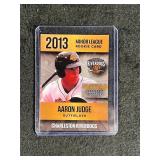 Aaron Judge Rookie Phenoms Gold Platinum