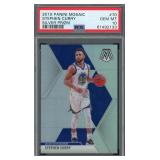 Stephen Curry 2019 Panini Mosaic Silver Prizm  #70