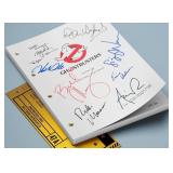 Ghostbusters 1984 Movie Script Signed-Reprint