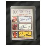 Iconic Ink - Triple Cuts  Rose Griffey Bench