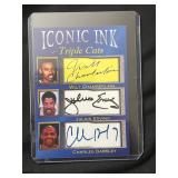 Iconic Ink-Triple Cuts  Chamberlain Erving Barkley