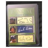 Iconic Ink - Triple Cuts  Bonds Aaron Ruth