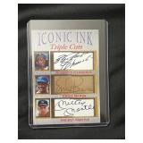 Iconic Ink - Triple Cuts  Clemente Banks Mantle