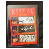 Iconic Ink Triple Cuts  Gretzky Messier McDavid