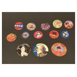 Assortment of Sports Buttons