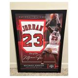 Michael Jordan Chicago Bulls Signed Framed Jersey