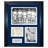 1927 Murderers Row 11'x14' Facsimile Autographs
