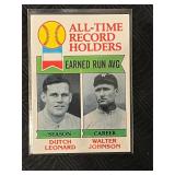 DUTCH LEONARD/WALTER JOHNSON 1979 Topps #418