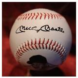 Mickey Mantle Replica Signature Baseball w/ COA