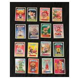 2012 GARBAGE PAIL KIDS MAGNET 16 CARD COMPLETE SET