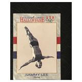 Olympic Hall of Fame Card    Sammy Lee