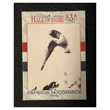 Olympic Hall of Fame Card  Patricia McCormick