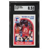 1989 HOOPS MICHAEL JORDAN ALL-STAR #21 SGC 8.5 NM
