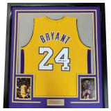 Autographed Kobe Bryant #24 Basketball Jersey
