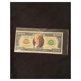 Donald Trump $250  Commemorative Banknote