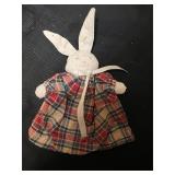 Vintage Bunny Finger Puppet