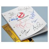 Ghostbusters 1984 Movie Script Signed-Reprint