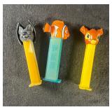 3 PEZ Dispensers