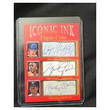 Iconic Ink Triple Cuts Gretzky Jordan Mantle