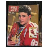 Beckett Hockey Monthly w/ Photo
