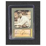 Lou Gehrig  Facisimile Edition