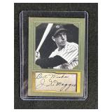 Joe DiMaggio Facisimile Edition