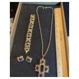 Sarah Coventry Earring Bracelet Necklace