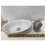 Noritake Bowl, Mirro Aluminum Cup