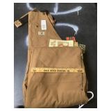 Real Work Wear Insulated Overalls 42-44 NEW