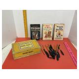 Mini Crossbow Bolts Hampton Harris Cigar Box