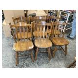 Wooden Dining Chairs 6