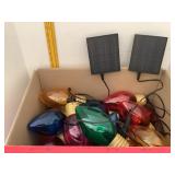 Large Solar Powered Holiday Lights