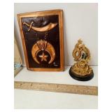 ART METALS CO Handfinished Copper Plaque & G