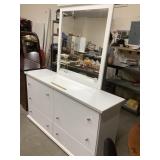 Dresser w/ Mirror W 62ï¿½ x H 35ï¿½ x D 16ï¿½