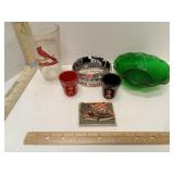 Cardinals Tumbler, Las Vegas Ashtray & Shot