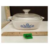 Corningware Cornflower Blue 1 qt Casserole Dish