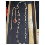 Silver Tone & Med Alert Necklaces