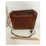 Philco Model 46-350 Roll Top Radio Wood Case