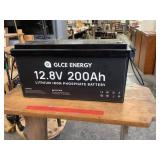 Glee Energy 12.8V 200Ah Lithium Battery