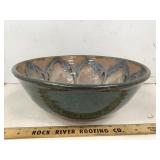 Ceramic Bowl Mayco Mud Room Society Peacock
