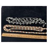 Louis Rousselet Galalith Beads? Necklace & S