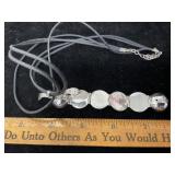 Sterling Silver Expandable Ball Photo Holder