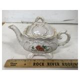 Capodimonte Style Porcelain Teapot