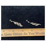 14K Gold Dangle Earrings